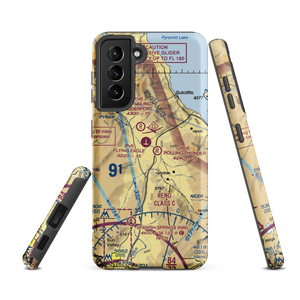 Gibb Ranch Airport (2NV2) VFR Sectional Samsung Phone Case