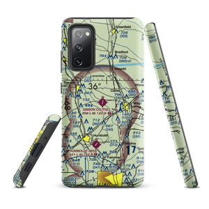 Gibson County Airport (TGC) VFR Sectional Samsung Phone Case