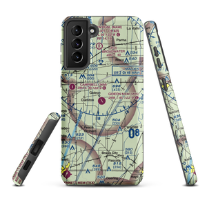 Gideon Memorial Airport (M85) VFR Sectional Samsung Phone Case