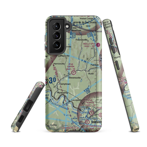 Giffin Airport (3PA4) VFR Sectional Samsung Phone Case