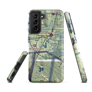 Gila Bend Af Aux Airport (GXF) VFR Sectional Samsung Phone Case