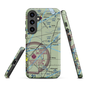 Gilley's Airport (80KS) VFR Sectional Samsung Phone Case