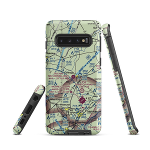 Gilliam-Mc Connell Airfield (BQ1) VFR Sectional Samsung Phone Case