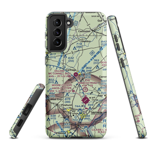 Gilliam-Mc Connell Airfield (BQ1) VFR Sectional Samsung Phone Case