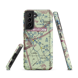 Gillingham Airport (8TE0) VFR Sectional Samsung Phone Case