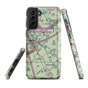 Gillingham Airport (8TE0) VFR Sectional Samsung Phone Case