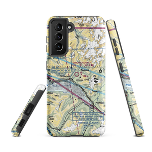 Girdwood Airport (AQY) VFR Sectional Samsung Phone Case