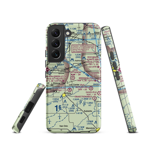 Gittleson Farms Airport (15IL) VFR Sectional Samsung Phone Case