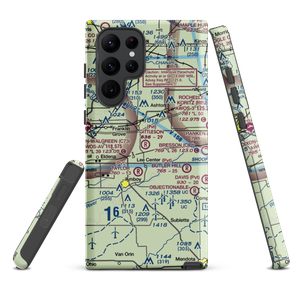 Gittleson Farms Airport (15IL) VFR Sectional Samsung Phone Case