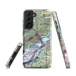 Glacierview Strip (AK17) VFR Sectional Samsung Phone Case