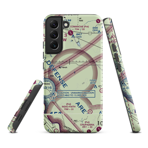 Glass Ranch Airport (74TA) VFR Sectional Samsung Phone Case