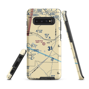 Glass Ranch Airport (TS13) VFR Sectional Samsung Phone Case