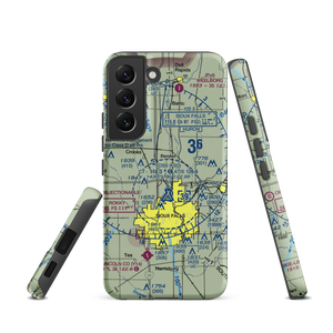 Glawe's Airport (SD99) VFR Sectional Samsung Phone Case