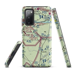 Glen Beicker Ranch Airport (83R) VFR Sectional Samsung Phone Case