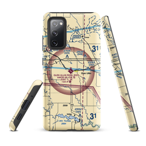 Glen Ullin Regional Airport (D57) VFR Sectional Samsung Phone Case