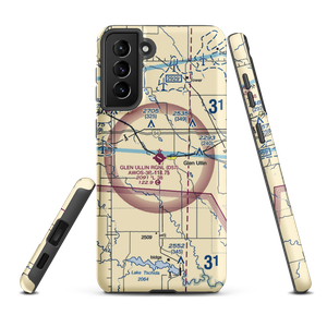 Glen Ullin Regional Airport (D57) VFR Sectional Samsung Phone Case