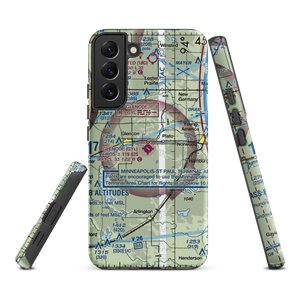 Glencoe Municipal Airport (GYL) VFR Sectional Samsung Phone Case