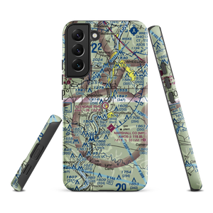 Glendale Fokker Field (WV66) VFR Sectional Samsung Phone Case