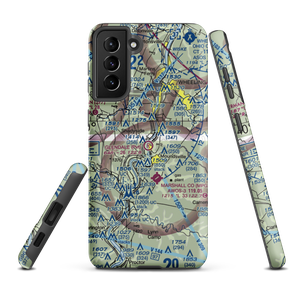 Glendale Fokker Field (WV66) VFR Sectional Samsung Phone Case