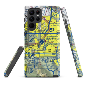 Glendale Municipal Airport (GEU) VFR Sectional Samsung Phone Case