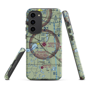 Glenwood Municipal Airport (GHW) VFR Sectional Samsung Phone Case