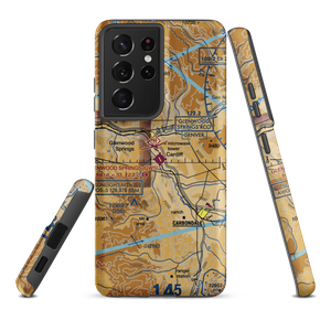 Glenwood Springs Municipal Airport (GWS) VFR Sectional Samsung Phone Case