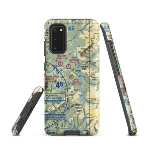 Glide Aero Airport (17OR) VFR Sectional Samsung Phone Case