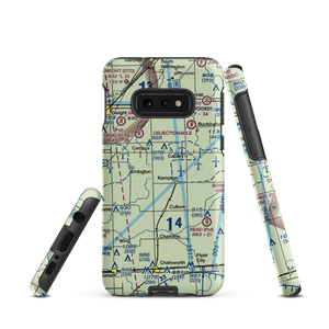 Godbee RLA Restricted Landing Area (47IL) VFR Sectional Samsung Phone Case