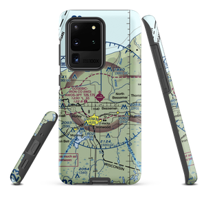 Gogebic Iron County Airport (IWD) VFR Sectional Samsung Phone Case