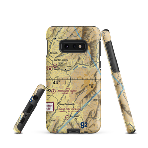 Golden Age Mine Heliport (73U) VFR Sectional Samsung Phone Case