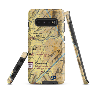 Golden Age Mine Heliport (73U) VFR Sectional Samsung Phone Case