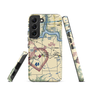 Gollehon Airport (22WA) VFR Sectional Samsung Phone Case