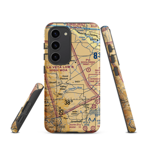 Good Pasture Airport (14CO) VFR Sectional Samsung Phone Case