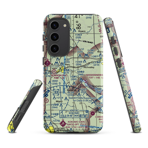 Goodenough Airport (83IN) VFR Sectional Samsung Phone Case