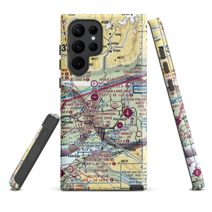 Gooding Lake Seaplane Base (2D3) VFR Sectional Samsung Phone Case