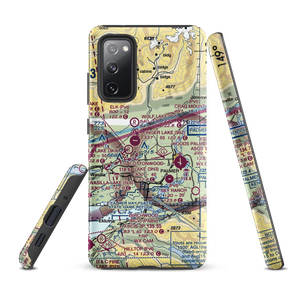 Gooding Lake Seaplane Base (2D3) VFR Sectional Samsung Phone Case