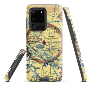 Gooding Municipal Airport (GNG) VFR Sectional Samsung Phone Case