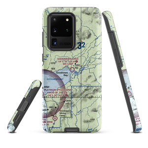 Goodnews Airport (GNU) VFR Sectional Samsung Phone Case