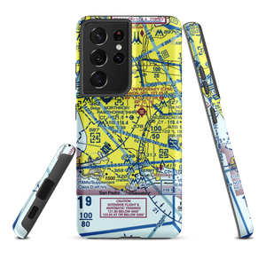 Goodyear Blimp Base Airport (64CL) VFR Sectional Samsung Phone Case