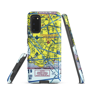 Goodyear Blimp Base Airport (64CL) VFR Sectional Samsung Phone Case