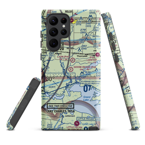 Goose Island Airport (1LA3) VFR Sectional Samsung Phone Case