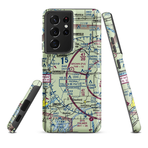 Gordon Brown Airport (5LL5) VFR Sectional Samsung Phone Case