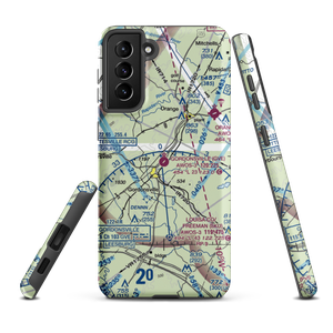 Gordonsville Municipal Airport (GVE) VFR Sectional Samsung Phone Case