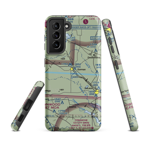 Gorman Airport (0TE6) VFR Sectional Samsung Phone Case