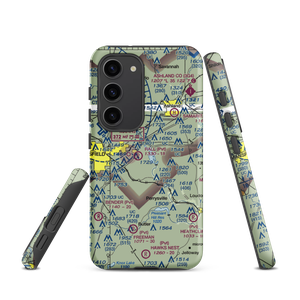 Gorman Airport (OI60) VFR Sectional Samsung Phone Case