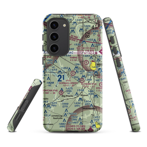 Gorman-Freeman Airport (66OI) VFR Sectional Samsung Phone Case