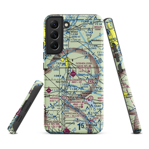 Goshen Municipal Airport (GSH) VFR Sectional Samsung Phone Case