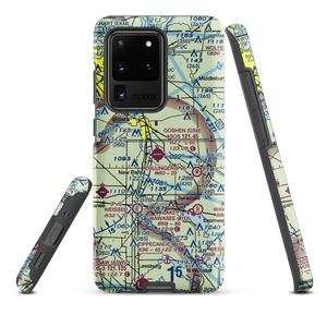 Goshen Municipal Airport (GSH) VFR Sectional Samsung Phone Case