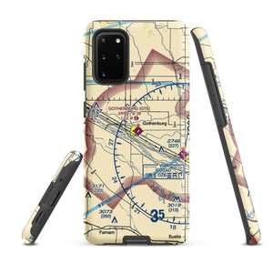 Gothenburg Municipal Airport (GTE) VFR Sectional Samsung Phone Case