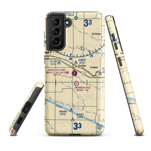 Gove County Airport (1QK) VFR Sectional Samsung Phone Case
